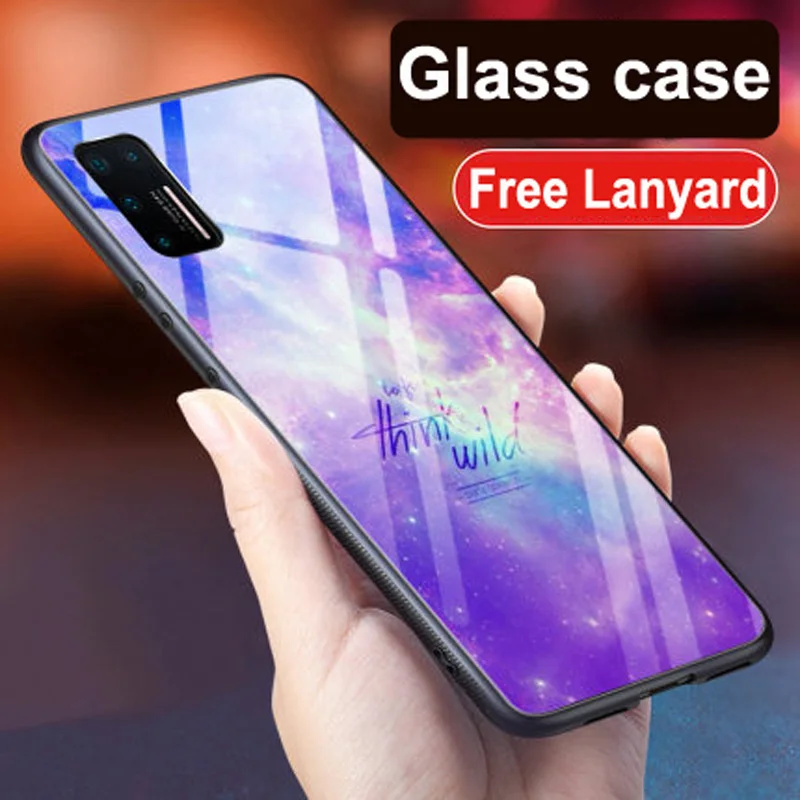 Закаленное стекло Жесткий чехол s для Smartisan Nut Pro 3 чехол звездная звезда Глянцевая задняя панель Крышка для Smartisan Nut Pro 3 Pro3 чехол для телефона - Цвет: A24