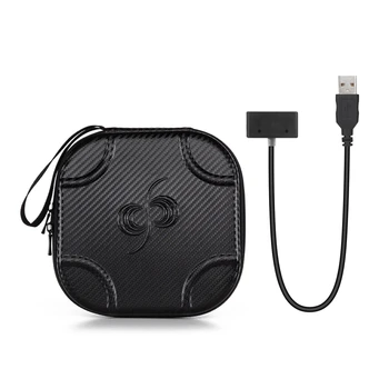 

1pcs PU Tello Carrying Case Storage Box For DJI Tello Drone Bag & 1pcs Portable USB Charging Cable Cradle Base For Dji Ryze Tell
