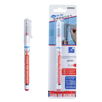 

New Marker brush Plastic Marker Pen Woodwork Metal Glass Ceramic Making Scribing Waterproof Quick Dry Maker Pen