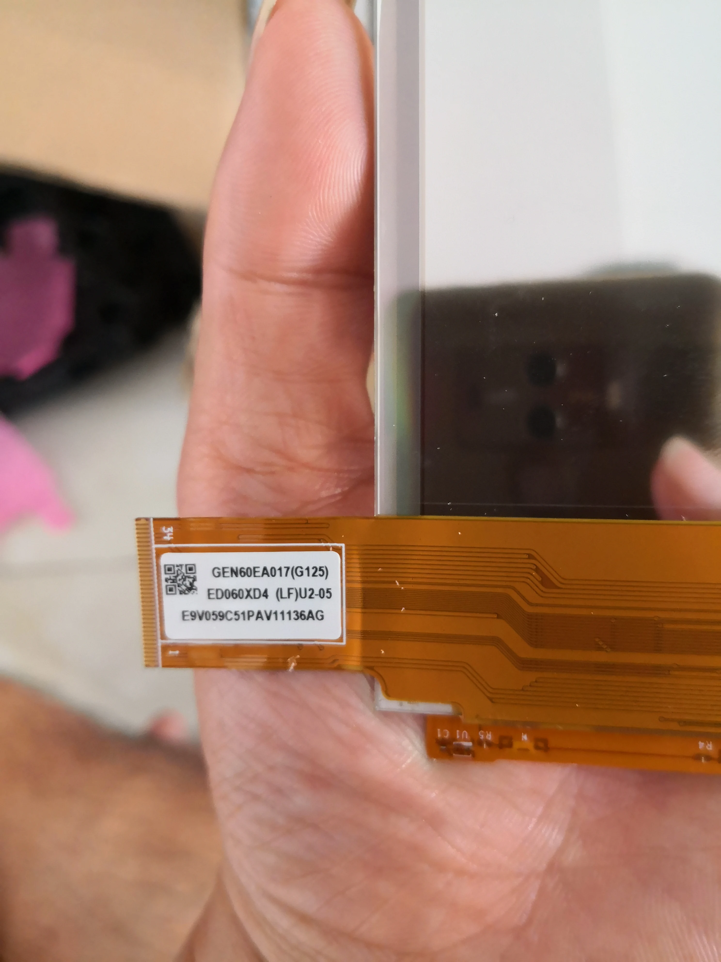 ED060XD4 электронная книга дисплей считывателя lcd для kindle paperwhite2
