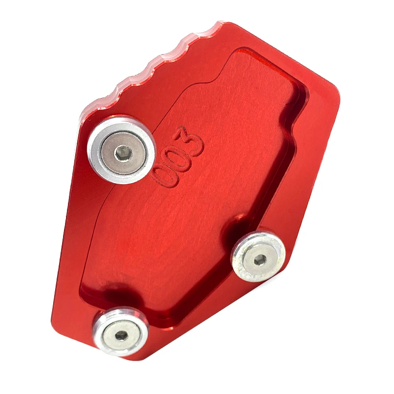 CNC Kickstand Foot Side Stand Extension Pad Support Plate For DUCATI Multistrada 1200 S Monster 795 796 821 1200 1200S  (5)