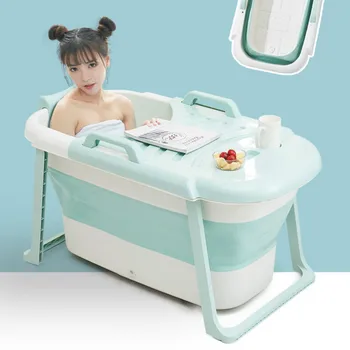 

Adult bath barrel adult bath tub household plastic female body large thick bath tub shower basin