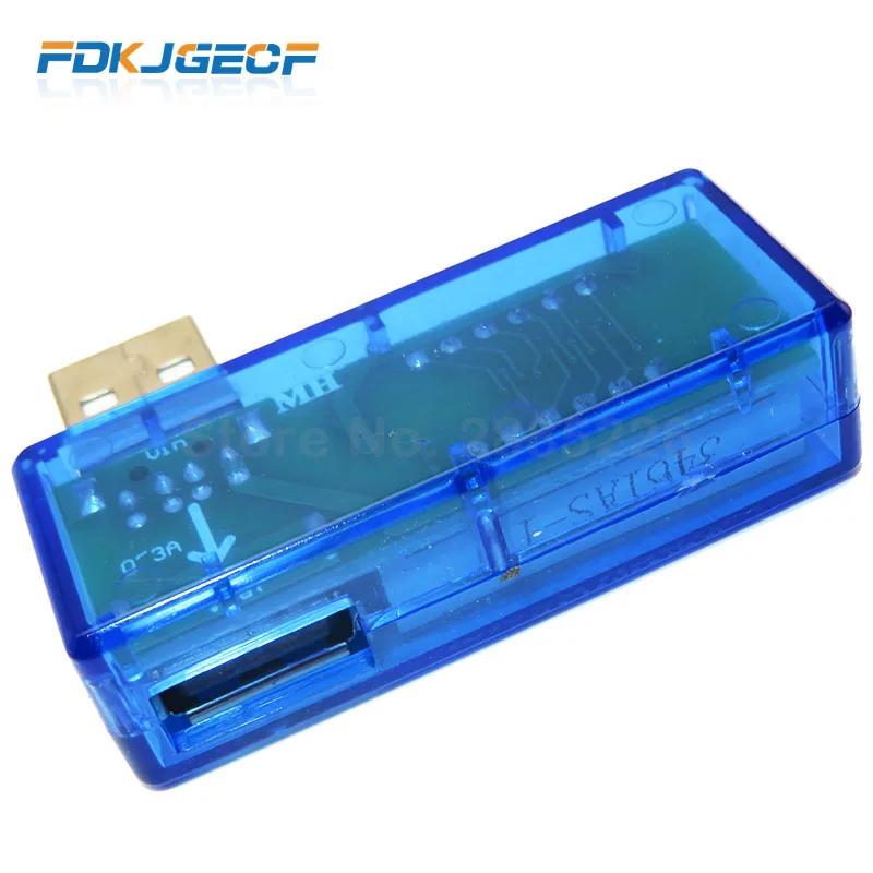 Цифровой USB Мобильный зарядный ток напряжение