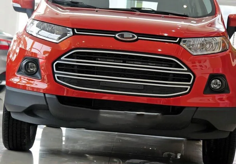 Высокое качество ABS передняя средняя решетка гоночные решетки для Ford Ecosport 2013