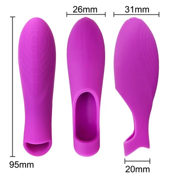 OLO Adult Sex Toys for Women Vagina Stimulation Sex Products G-spot Mini Finger Vibrator Clitoris Stimulator Vibrating Massager 3
