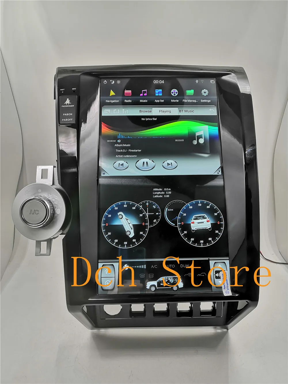 13,6 inch вертикальный экран tesla стиль Android 8,1 автомобильный DVD плеер gps для toyota tundra 2007 2008 2009 2010 2011 4G Оперативная память