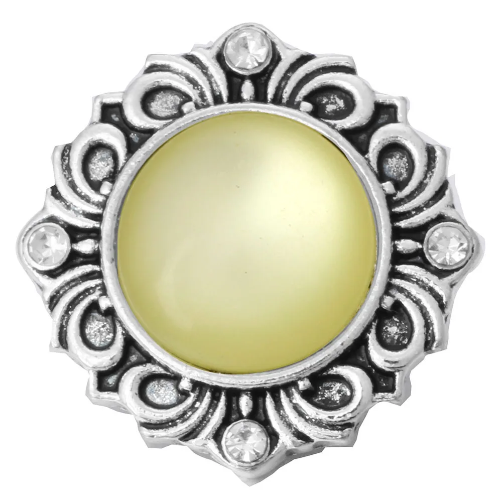 6 шт./лот Новые камни кошачий глаз застежки пуговицы аксессуары Подходит для 18 мм