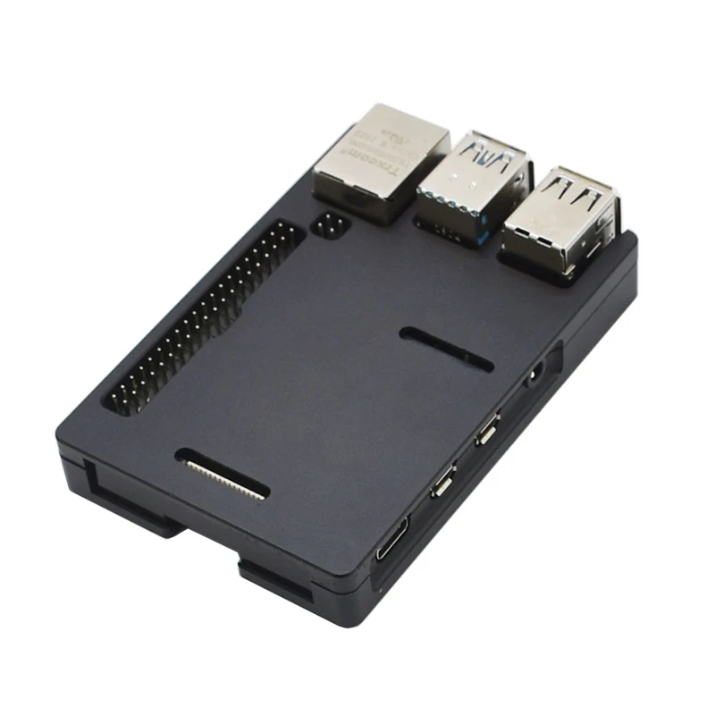 Для Raspberry Pi 4 Модель B корпус из алюминиевого сплава металлический с ЧПУ охлаждающий Ультратонкий корпус теплоотвод для Raspberry Pi 4B только