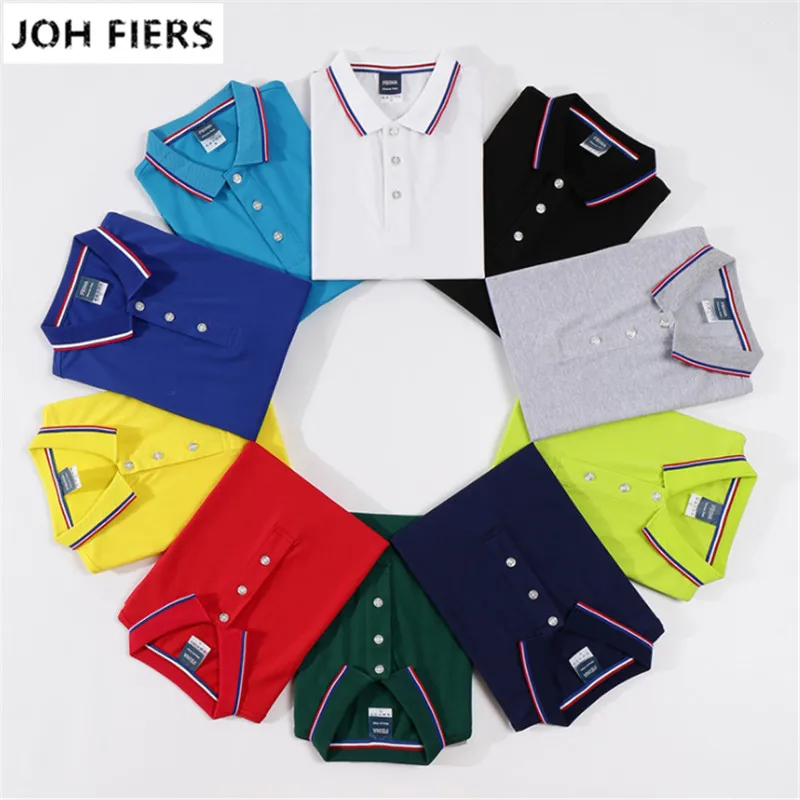 

Summer Fitness Solid Men Polo Shirts Brand Cotton Short Sleeve Stand Collar Male PoloShirt men Camisas Homme Plus Size 3XL Cloth