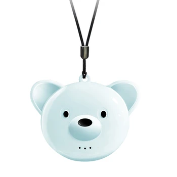 

Portable Negative Ion Air Purifier Portable Charging Wearable Hanging Neck Purifier,Blue