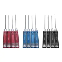 4pcs/Set Hex Screw Driver Tools Kit Set for RC Helicopter (1.5/2.0/2.5/3.0 mm)