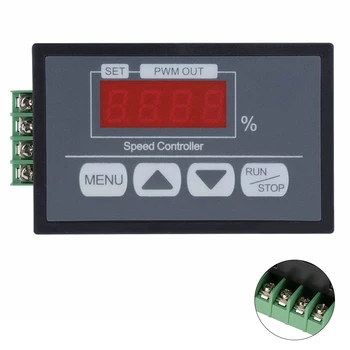 

Digital display Panel 30A DC 6V~60V PWM Motor Speed Controller Slow start/stop revolving speed Time Adjustable