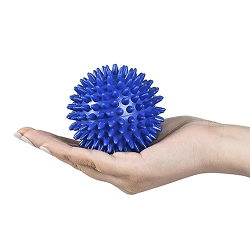 PVC Spiky Massage Ball for Trigger Point Sport Fitness ,Hand Foot Pain Stress Relief ,Fitness Physiotherapy Muscle Relax,2pcs