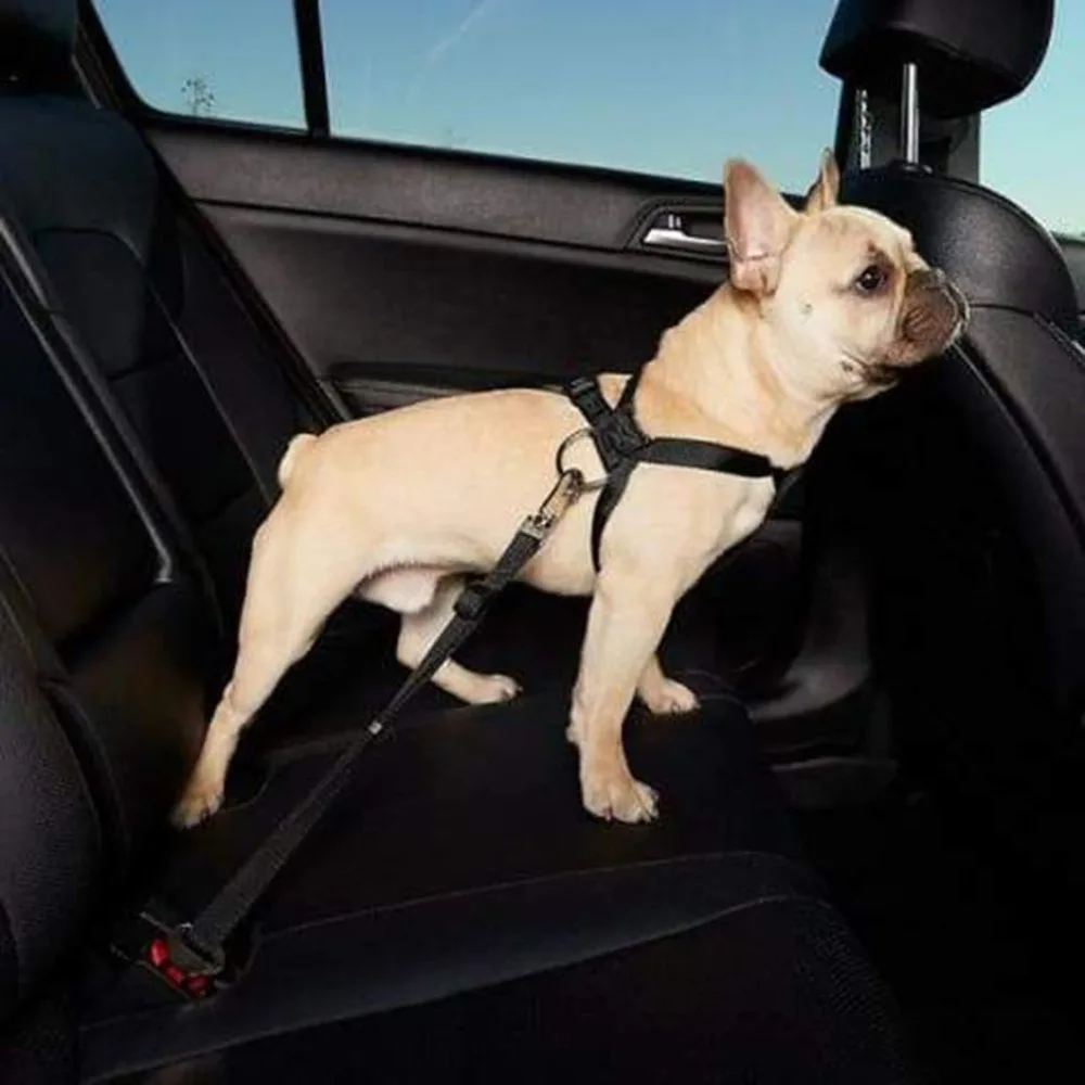 Adjustable Dog Leash For Pet Dog Car Seat Belt Walks Very Durable Leashes Car Training Large Medium& Small Dogs