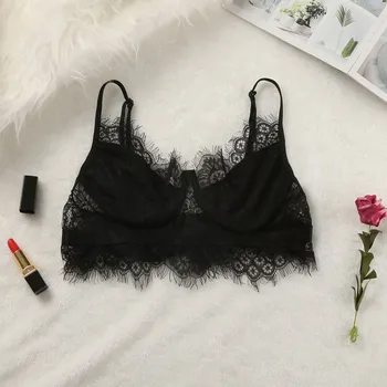 

Women Floral Lace Sexy Lingerie Hollow Out Openwork Sexy Perspective Bra Porno Sexy Underwear Babydoll Lenceria Mujer Plus Size