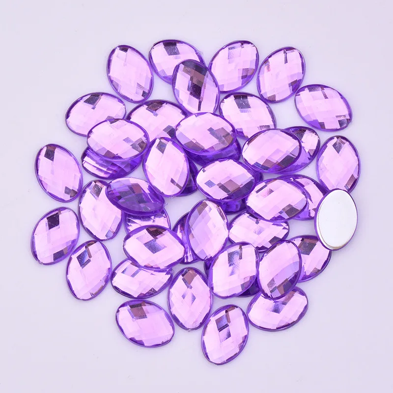 JUNAO-18x25mm-10x14mm-Big-Crystal-Black-Rhinestones-Applique-Glue-Oval-Stones-Acrylic-Gems-Non-Hotfix-Flatback (4)