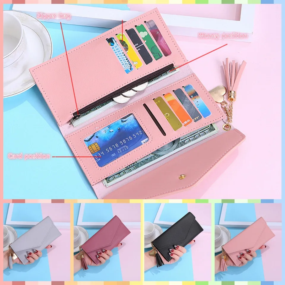 Любимые бумажники сумка кошелек для женщин монет женский длинный удобный