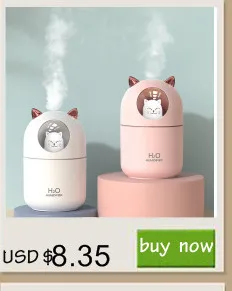 2000mAh Wireless Humidifier Romantic Aromatherapy Humidificador USB Aroma Diffuser Warm Night Lamp Mist Maker Fogger For Bedroom