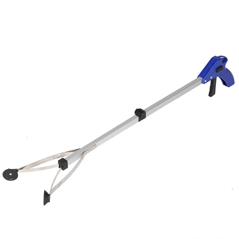 

Durable Home Clamp Foldable Practical Toilet Long Arm Grabber Portable Reaching Stick Random Color Pick Up Tool Trash