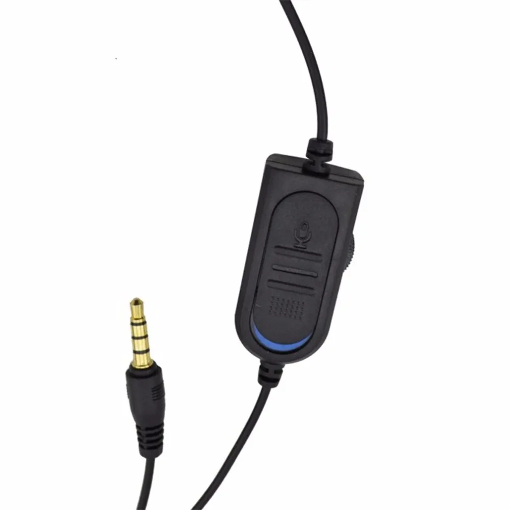 Новинка 3,5 мм аудио Проводная игровая гарнитура наушники микрофон Steoro для playstation 4 PS4 игровой ПК чат для iPad/Mp3/4