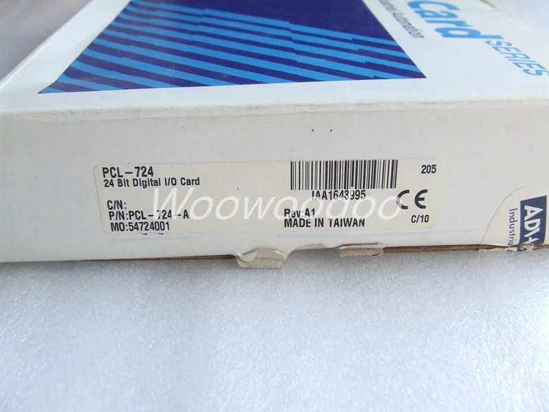 В коробке PCL-724 REV. A1 24 цифровой I/O карты