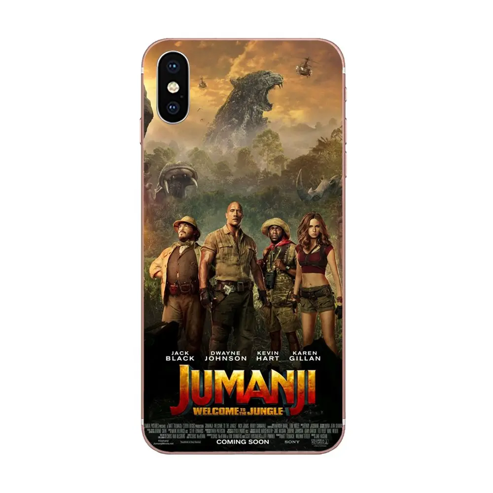 Джуманджи Добро пожаловать в джунгли для Huawei Honor 4C 5A 5C 5X6 6A 6X7 7A 7C 7X8 8C 8S 9 10 10i 20 20i Lite рro корпус под плетенную сумку