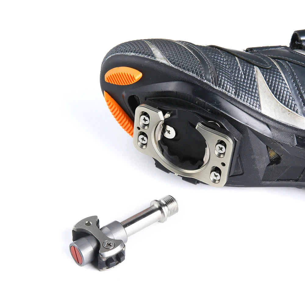 

1 Pair Quick Release Aluminum Alloy Cleat Cover Lightweight Pedal Clip Riding Accessory Practical Road Bike Pedal Cleats