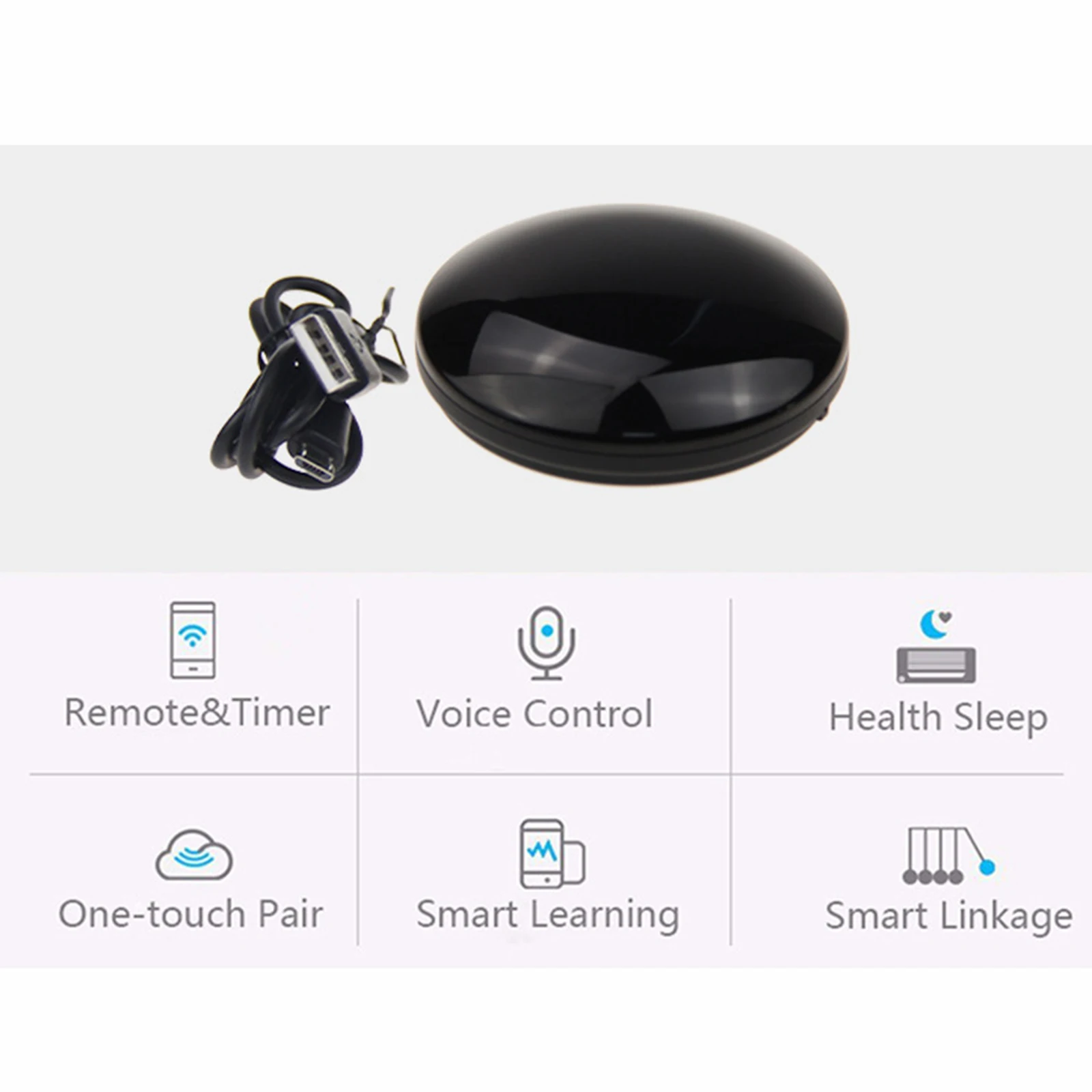 

Universal Intelligent Smart Wireless WiFi+IR Switch Remote Controller Infrared Home Control Support for safe Smart Home