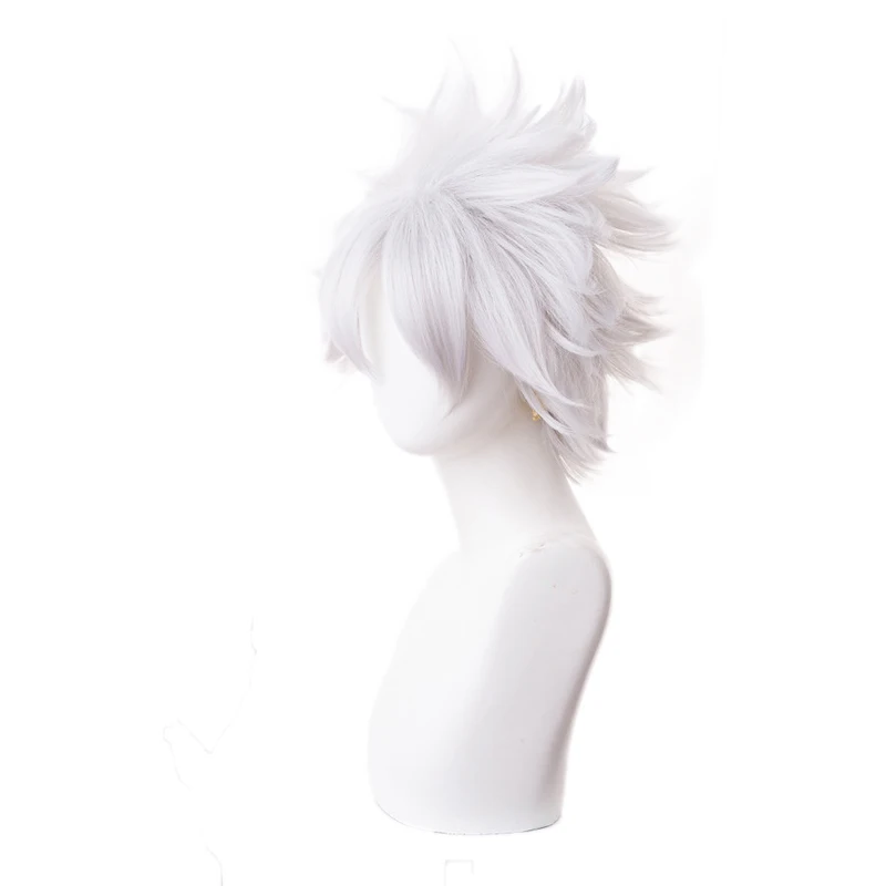 Demon Slayer Kimetsu no Yaiba Shinazugawa Sanemi Wig Cosplay Costume Heat Resistant Synthetic Hair Men Women Cosplay Wigs