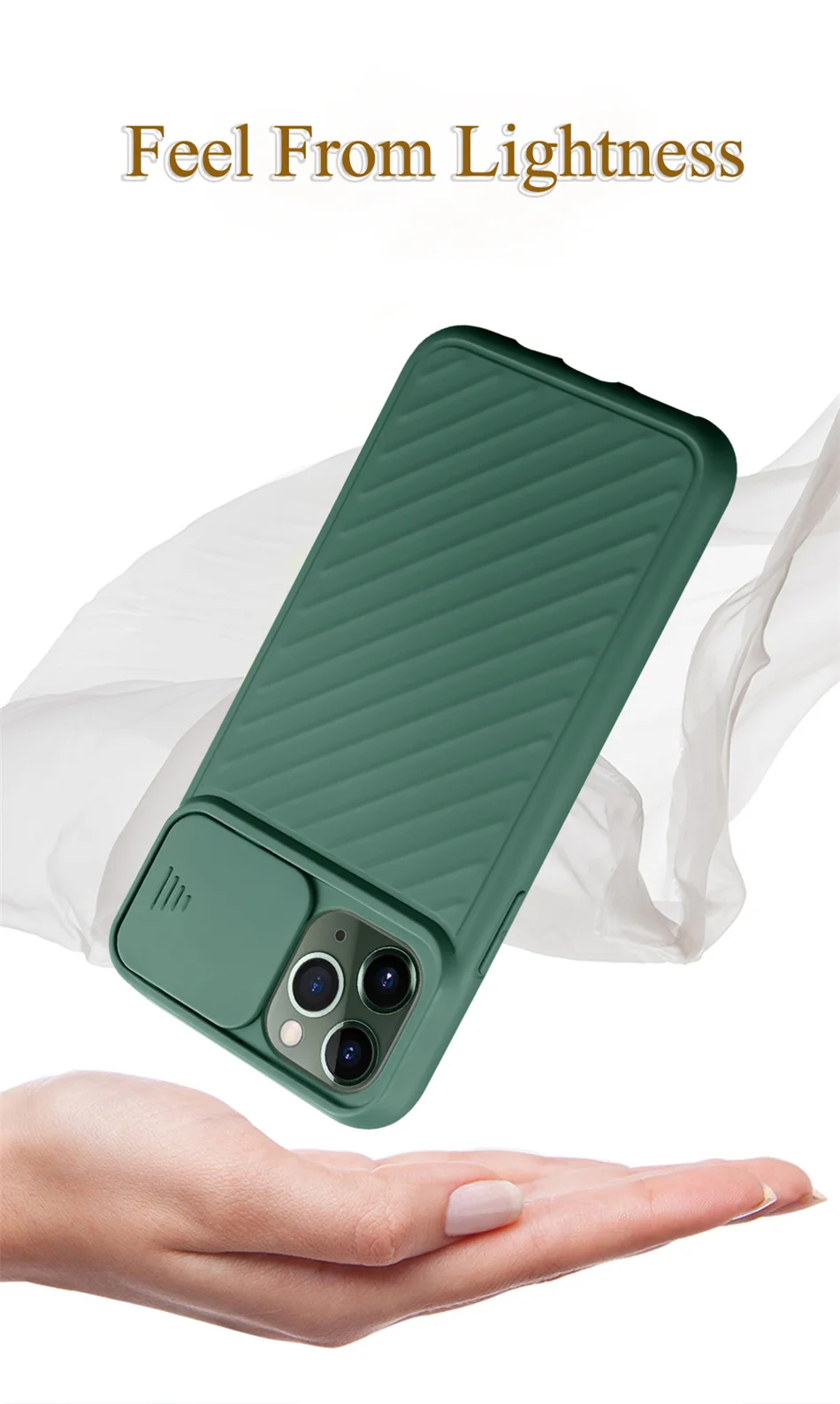  protective lens sliding phone case Silicone soft shell Case Cover (10)