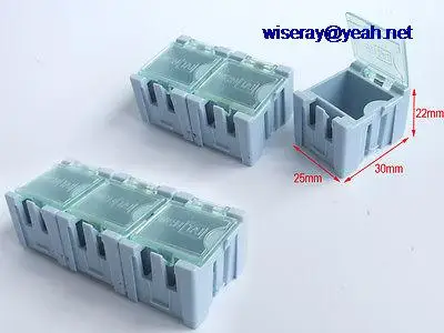 

DHL/EMS 250pcs HIGH QUALITY PLASTIC BOXES. FOR IC SMD SMT ELECTRONIC COMPONENTS Materials -A7
