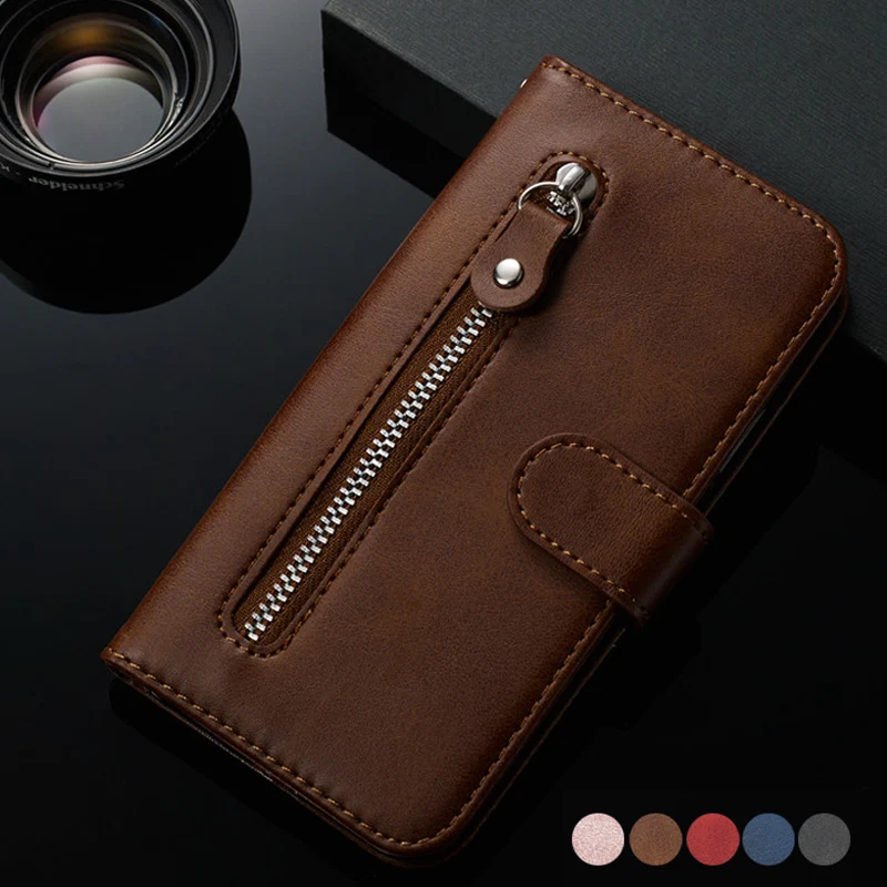 Чехол на молнии для Xiaomi mi K20 Pro Red 6pro A2lite 7 Y3 Note7 с откидной крышкой Xiao 9T Case