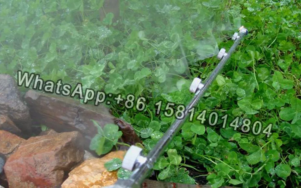 Садовый опрыскиватель орошения нержавеющей стальной стержень водяной пистолет в форме вентилятора высокого давления сопла распылителя