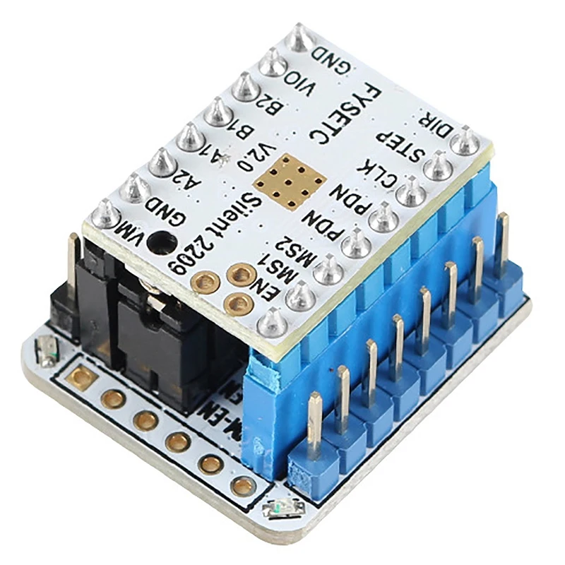 Аксессуары для 3D-принтера Tmc2209V2.0+ тестер Usb в последовательный порт модуль адаптер с бесшумным приводом