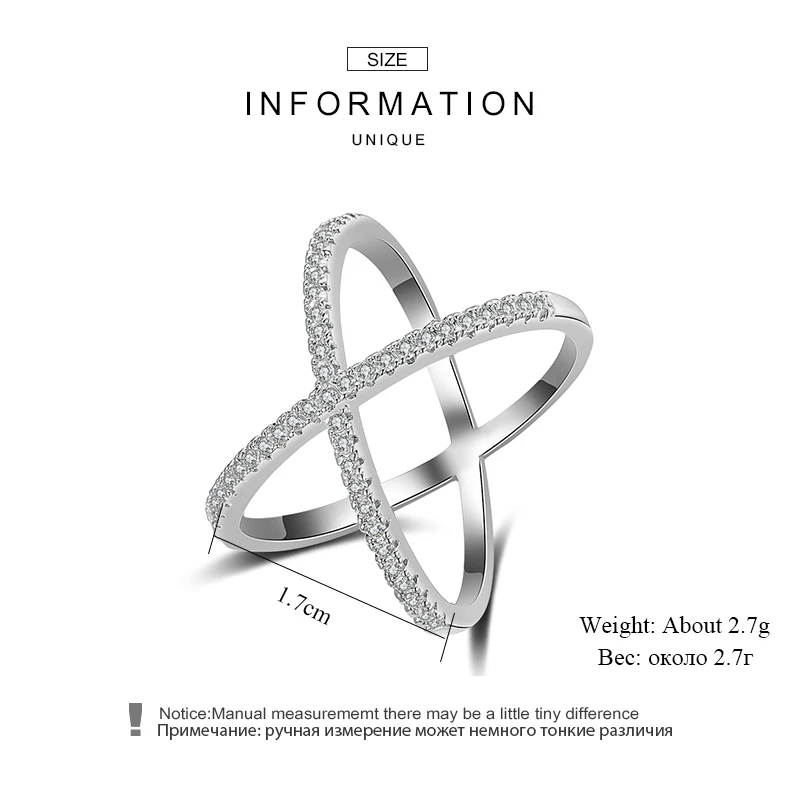 Роскошные AAA кубический цирконий микро проложить Установка Большой X образный