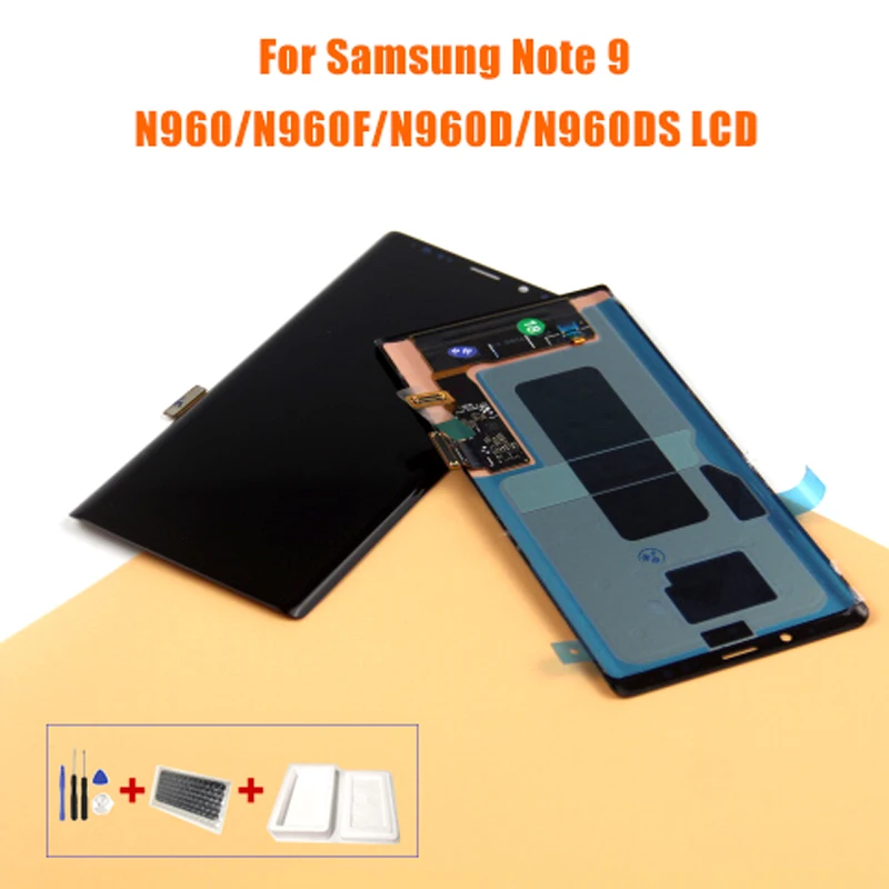 Для samsung Galaxy Note 9 ЖК-дисплей сенсорный экран дигитайзер в сборе для samsung note 9 n960 N950F N960D N960DS Lcd