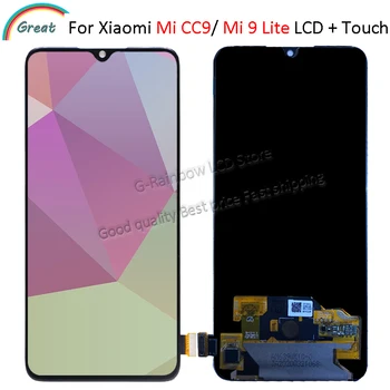 

6.39'' OLED For Xiaomi Mi CC9 LCD Display Touch Screen Digitizer Assembly Replacement For Mi 9 lite M1904F3BG Display