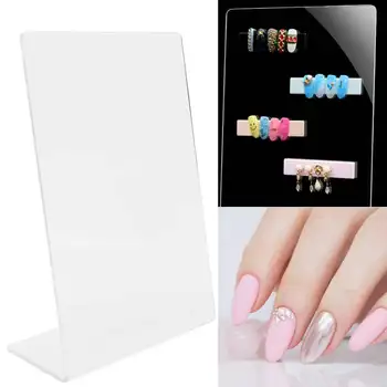 

Manicure Stand Nail Art Showing Display Holder Nail Color Card Display Board Acrylic False Tip Display Nail Display Board
