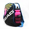 Professional Original Children HEAD Tennis Racket Bag For Badminton Rackets Kids Backpack 1-2 Rackets 5