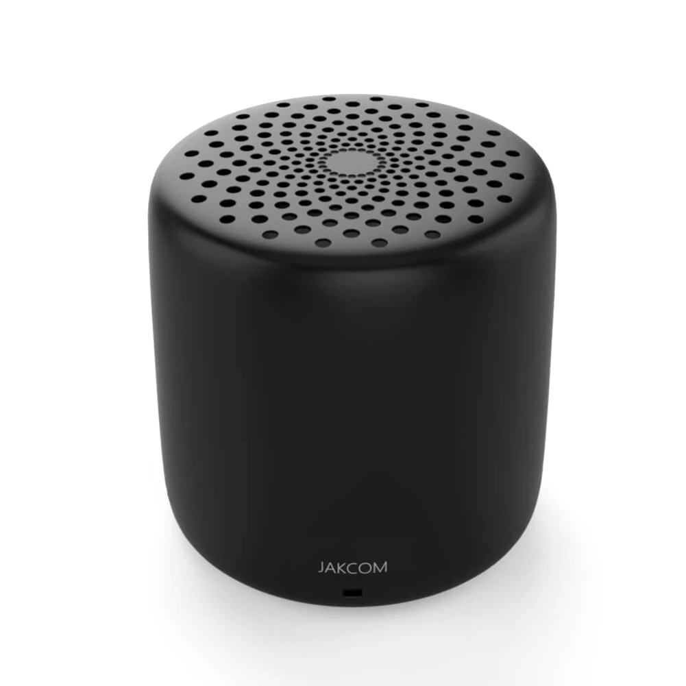 Черный JAKCOM CS2 портативный Bluetooth динамик Карманный интеллектуальная bluetooth-колонка цельнометаллический мини-корпус - Цвет: Черный