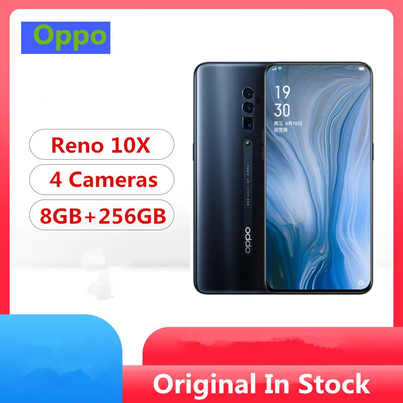 Смартфон Oppo Reno 10x zoom Snapdragon 855 6 дюйма AMOLED 48 МП 10X 8 ГБ + 256 VOOC 3 0|Смартфоны| |