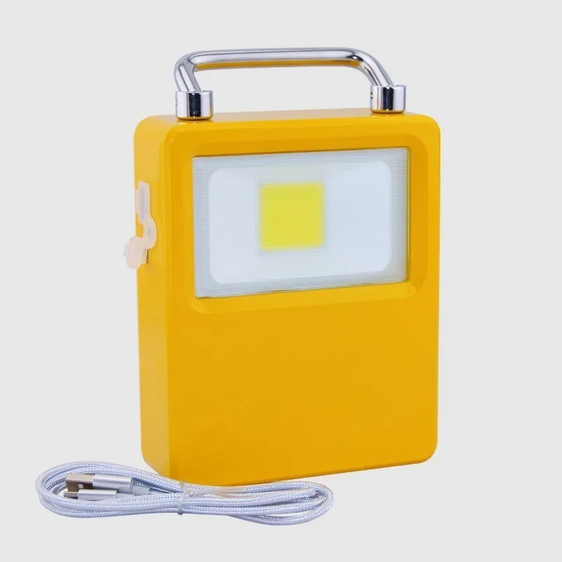 4pcs LED portable charging flood light 20W30W50W solar power outdoor camping fishing flood light