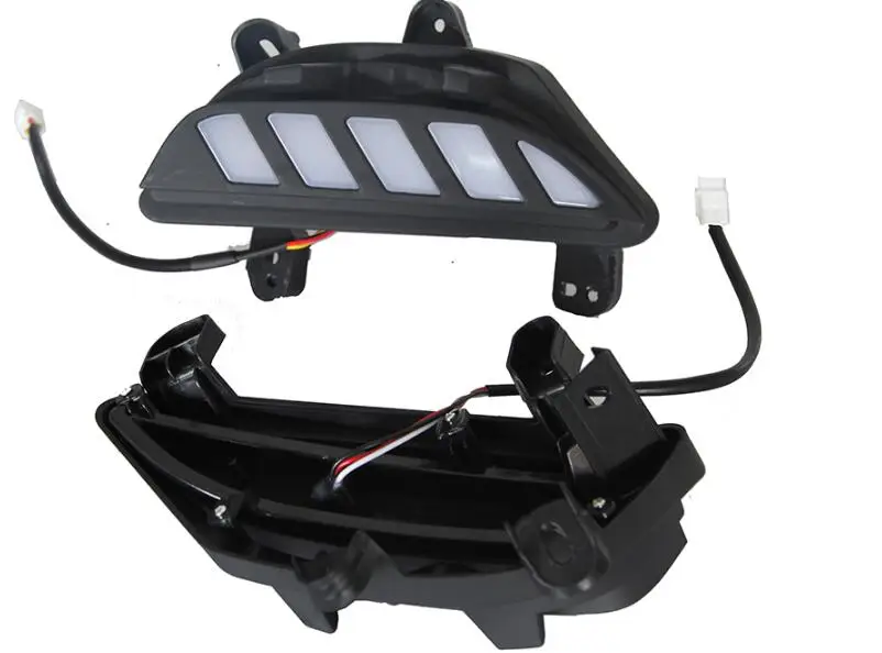 DRL для Mazda 3 azda3 Axela светодиодный DRL дневные ходовые огни Дневной светильник противотуманная фара с сигналом поворота светильник