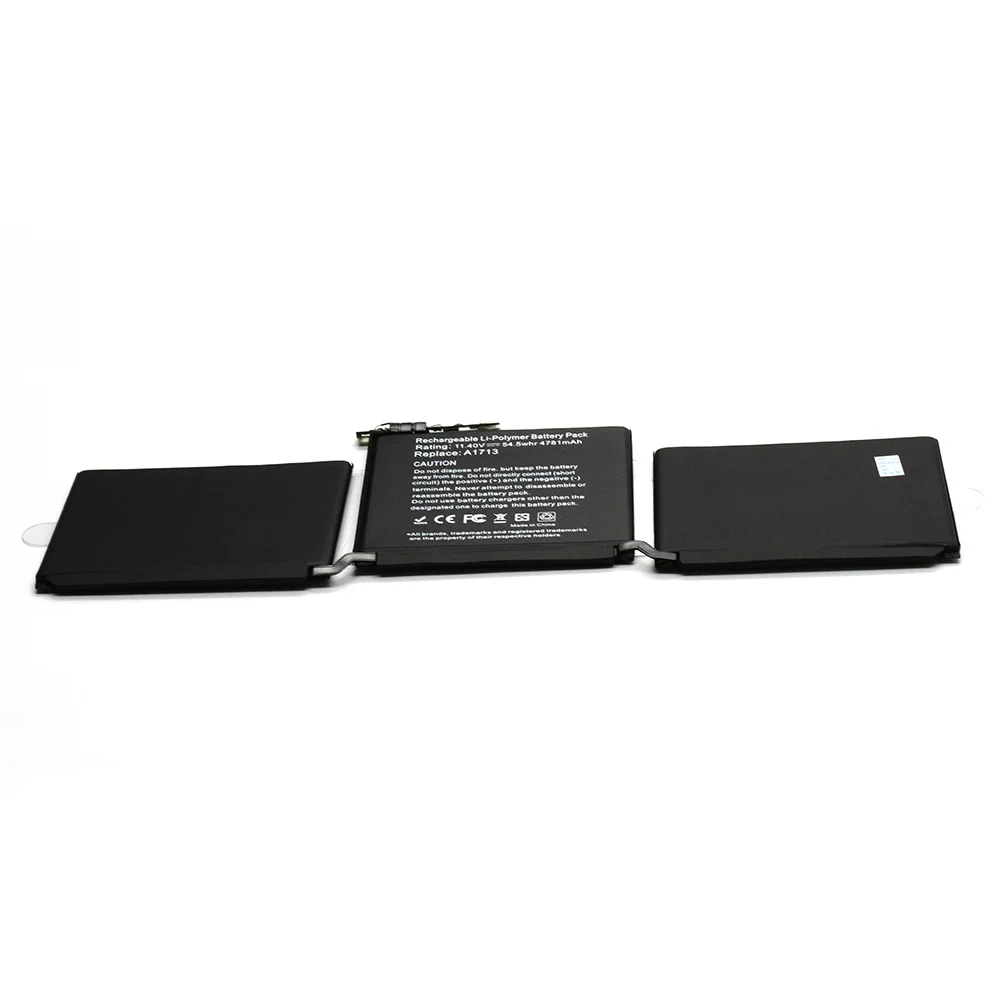 Golooloo A1713 11,4 V 54.5Wh Аккумулятор для ноутбука Apple MacBook Pro 13 ''A1708( лет