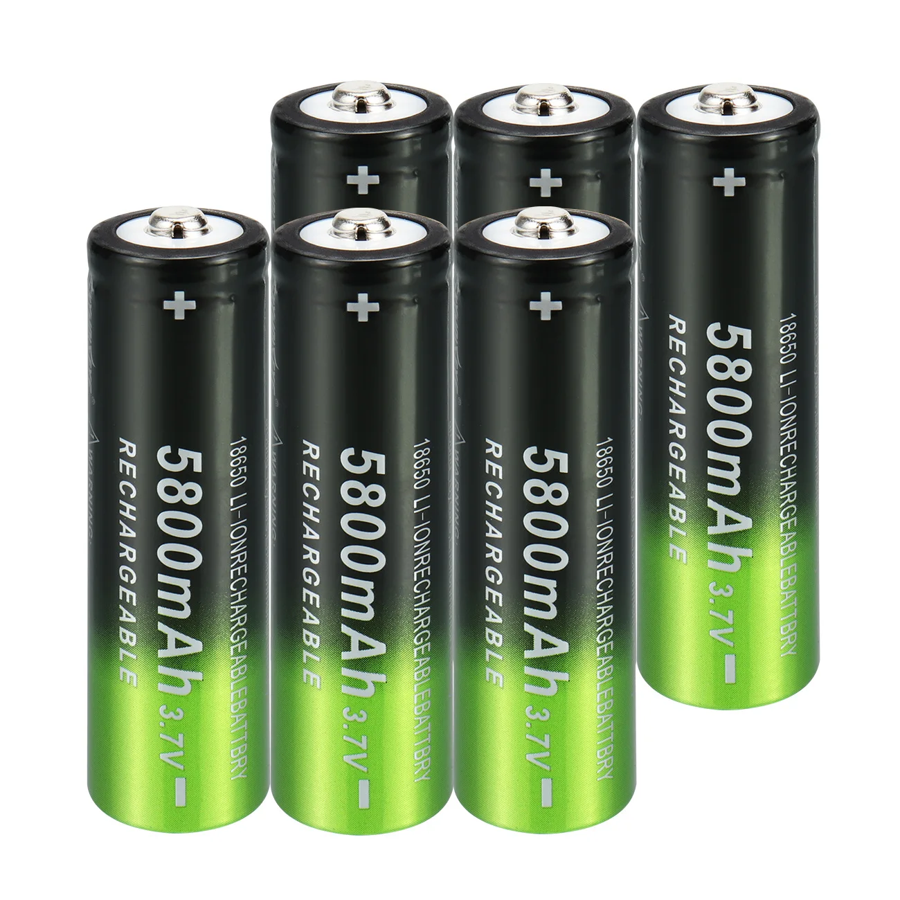 SKYWOLFEYE 18650 литиевая батарея 5800 MAh 3,7-4,2 V литиевая батарея заряжаемый мощный светильник-вспышка