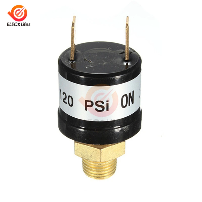 Переключатель клапана давления PSI 90-120 воздушный компрессор переключатель давления клапан сверхмощный 90 PSI-120 PSI Горячий