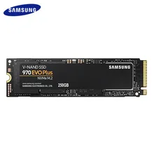 Samsung 970 Evo Plus 1 ТБ SSD NVME M.2 250 ГБ 500 Внутренний твердотельный накопитель на жестком диске высокого Скорость 3500 МБ/с. твердотельный диск