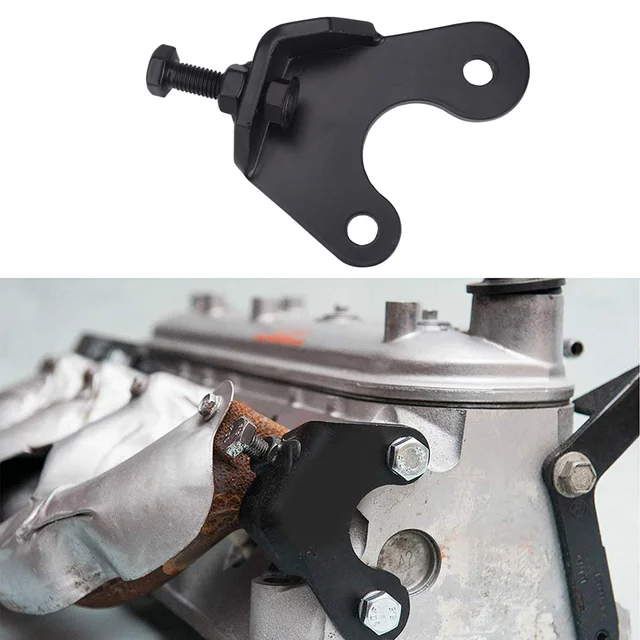 Exhaust Manifold Bolt Repair Kit - Steel Bracket For GM 4.8L 5.3L 6.0L 6.2L Engine Manifold Bolts