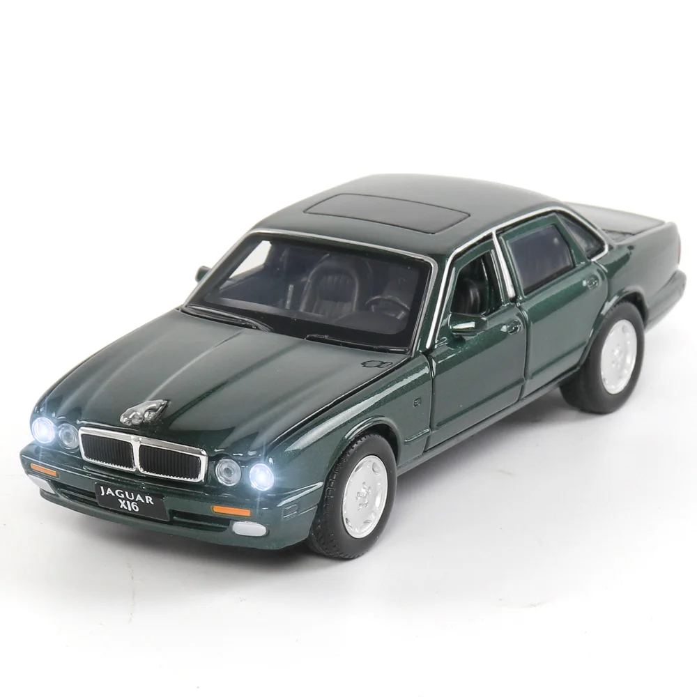 1:32 литья под давлением JAGUAR XJ6 сплава спортивный автомобиль модель Супер Гонки