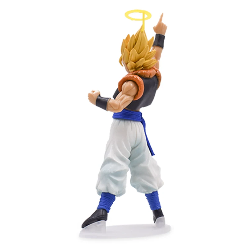 21 см аниме Dragon Ball Z Super Saiyan Gogeta фигурка Вегета Сон Гоку Fusion Природный Кварц ПВХ фигурка мультфильм модель DBZ игрушка